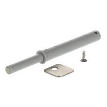 Riex NK55 Push for open per foratura 10 mm, 38 mm con calamita, grigio chiaro