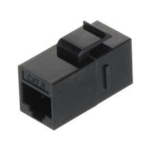 Riex ED65 Chiave di volta RJ45 cat. 6 (F/F), nero