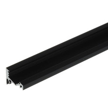 Angolo profilo LED Riex EO20, max. larghezza 10 mm, 2 m, nero