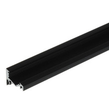 Angolo profilo LED Riex EO20, max. larghezza 10 mm, 3 m, nero