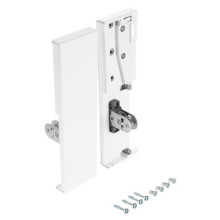 Riex ND30 Accessori cassetto interno, porta frontale per 2 ringhiere, H137, bianco