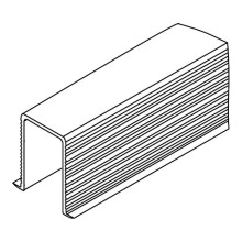 Hawa Junior 100 Profilo guida 10 mm, 1300 mm, plastica