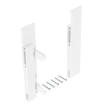 RiexTrack Accessori cassetto interno, porta pannello frontale, H185, bianco