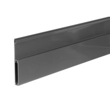 RiexTrack Accessori per cassetti interni, pannello frontale, 1100 mm, grigio scuro