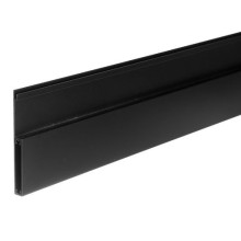 RiexTrack Accessori per cassetti interni, pannello frontale, 1100 mm, nero