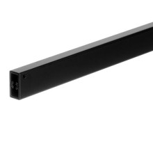 RiexTrack Accessori per cassetti interni, ringhiera frontale quadrata, 1100 mm, nero