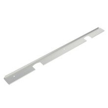 Riex GI37 Barra di collegamento angolare per piano di lavoro, sinistra/destra, R3, H38, 600 mm, alluminio anodizzato