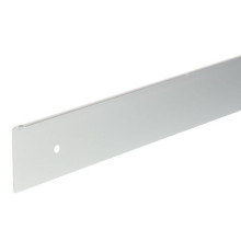 Riex GI35 Fascia terminale per piano di lavoro, sinistra, R0, H38, 600 mm, alluminio anodizzato